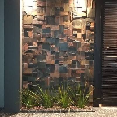 Mosaico pedra ferro 